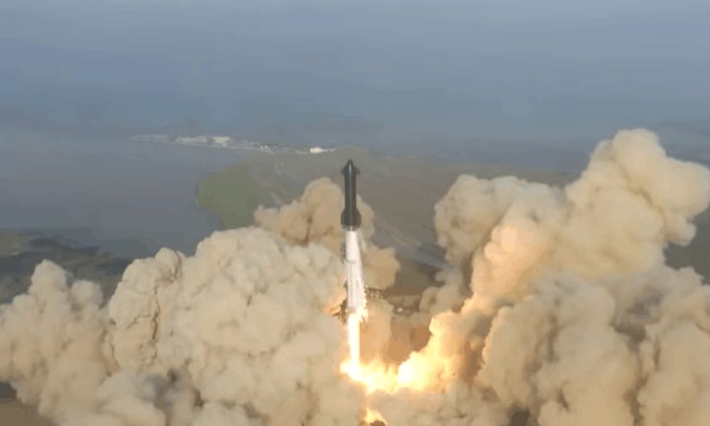 Cohete Starship explota durante su primer vuelo de prueba