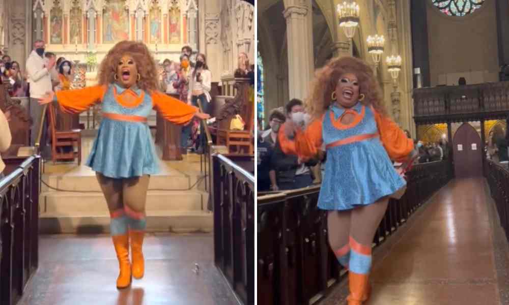 Rechazan espectáculo drag queen dentro de iglesia de Manhattan