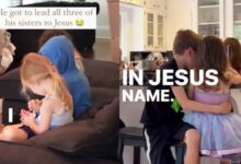 Viral: Niño lleva a sus hermanas menores a aceptar a Cristo