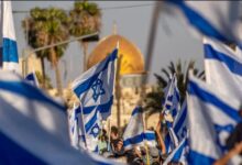 Banderas de Israel brillan en la celebración del “Día de Jerusalén”
