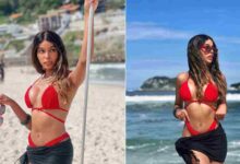 Ex cantante cristiano Jotta A, se exhibe provocativamente en la playa
