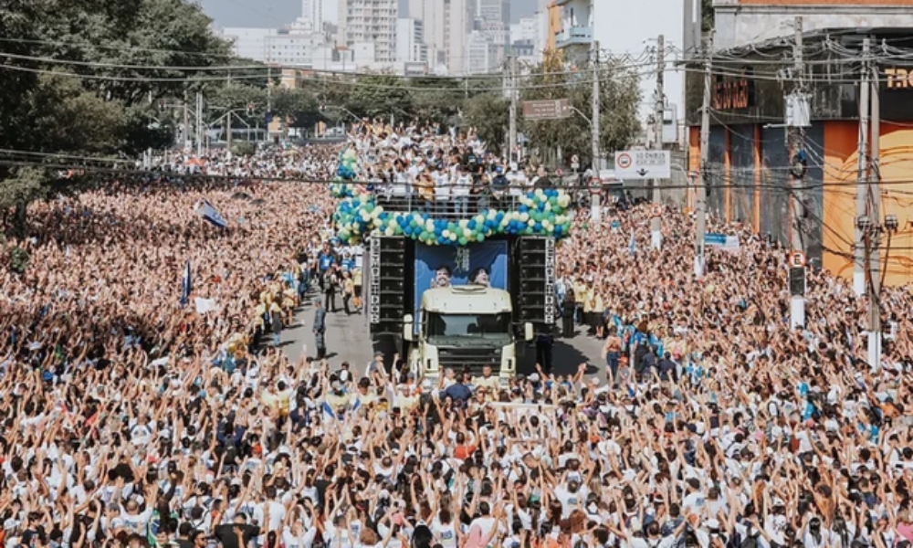 Marcha por Jesús reúne a 2 millones de cristianos en Brasil