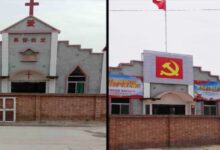 China obliga a las iglesias a colocar carteles comunistas en los templos