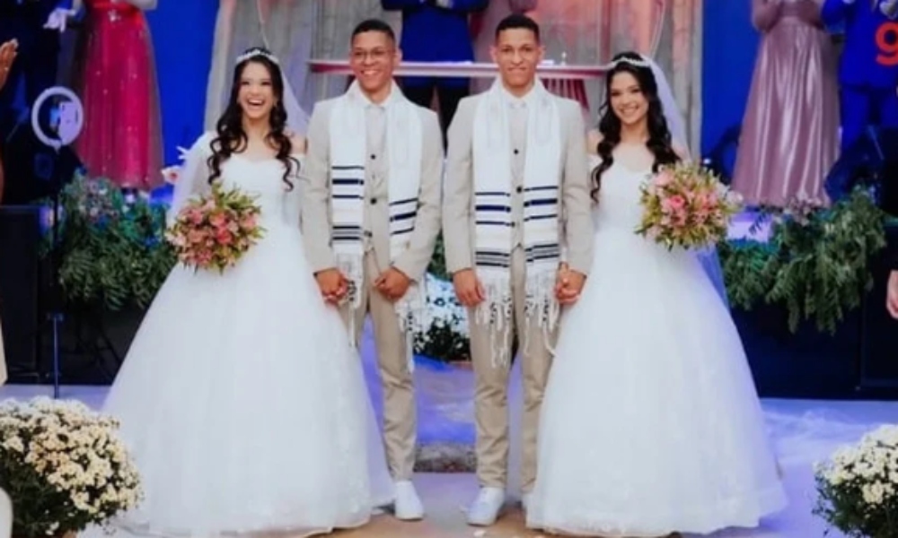 Hermanas gemelas se casan con hermanos gemelos: “Dios nos unió”
