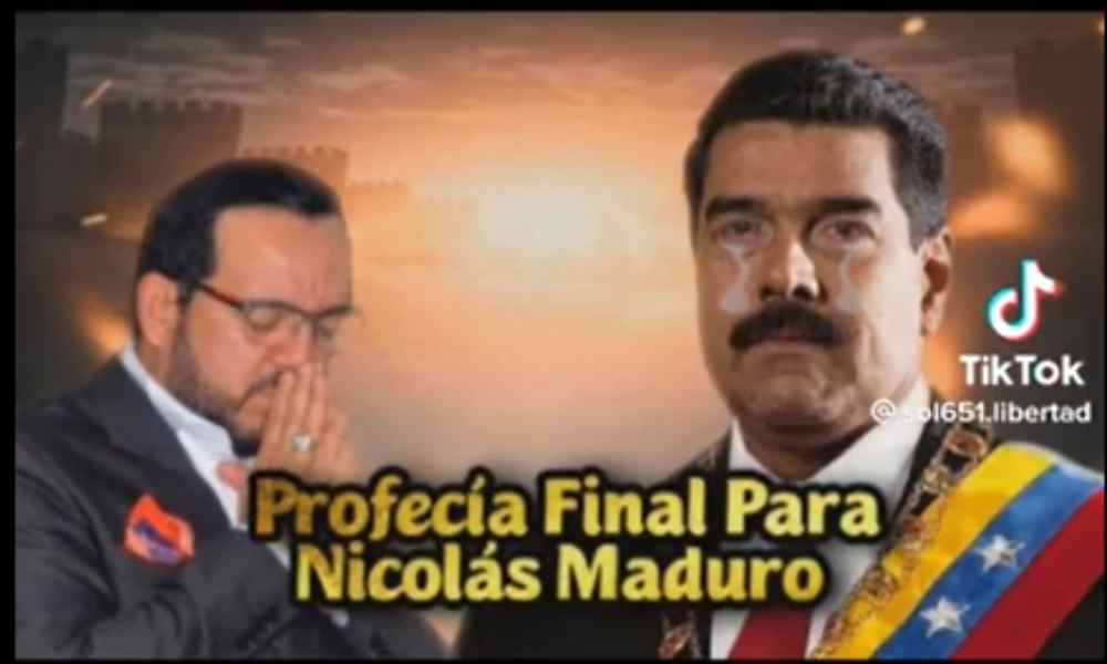 Profeta se equivoca al decir que Maduro moriría en tres meses