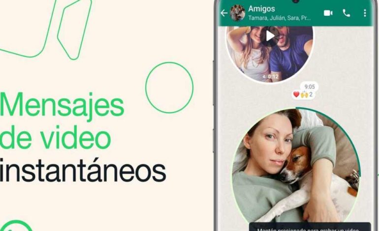 WhatsApp lanza nueva función de mensajes de video