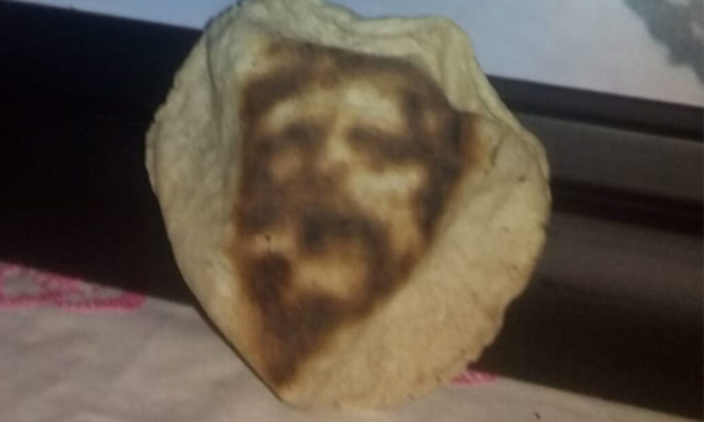 Aparece supuesta “imagen de Jesús” en una tortilla  