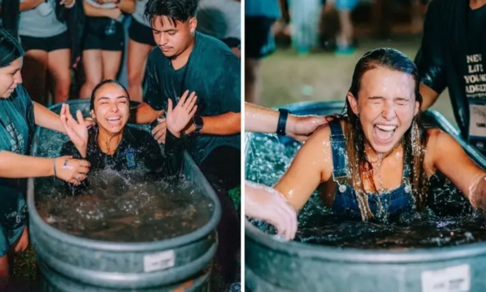 124 people give their lives to Jesus at a Texas university