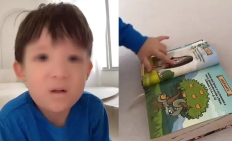 Niño de 3 años llama a la Biblia el mejor libro del mundo