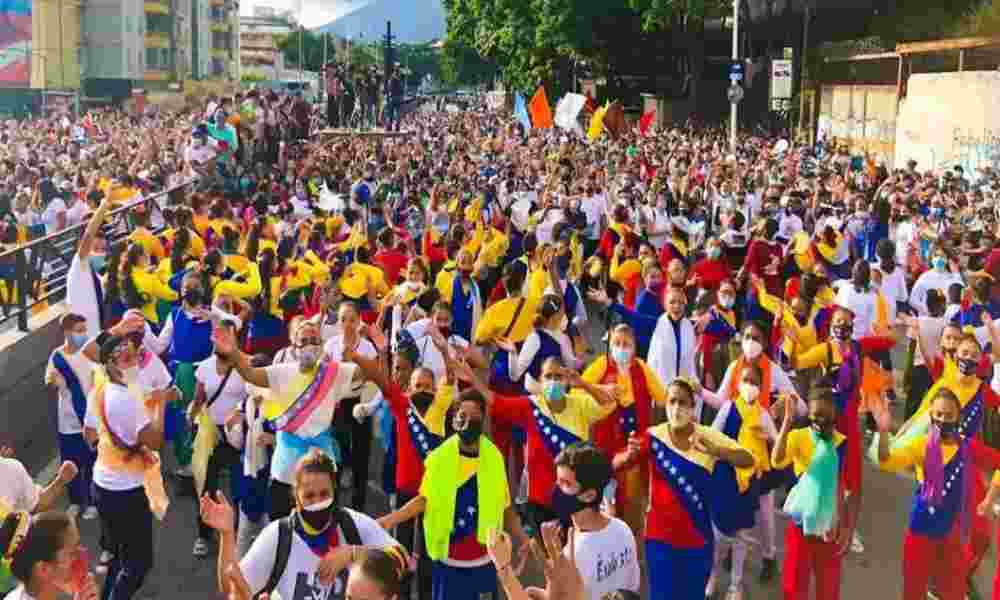 Millones de venezolanos marcharon por Jesús en todo el país
