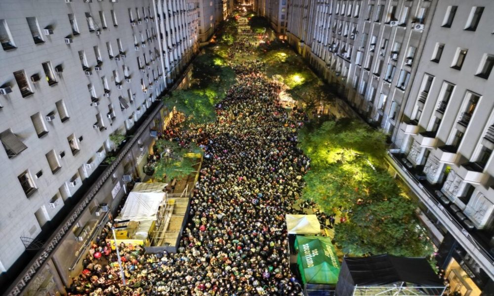 Más de 60 mil personas asistieron a la Noche Góspel en Argentina