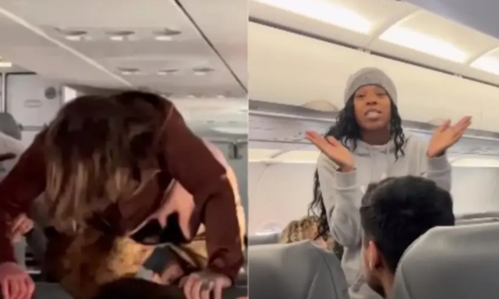 Mujer predica en avión tras pánico con pasajero “poseído”: “Encuentra a Jesús”