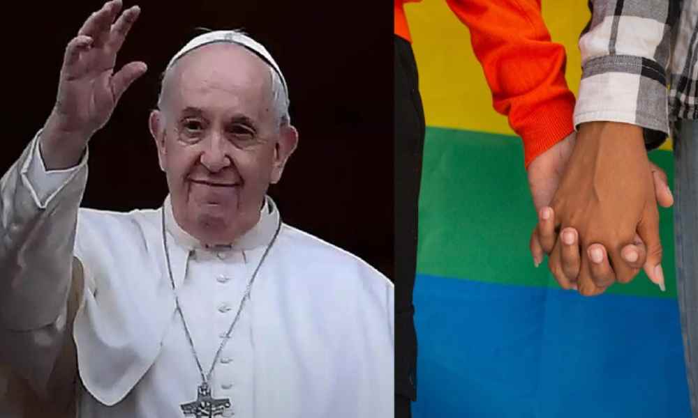 El papa Francisco aprueba la bendición de parejas del mismo sexo