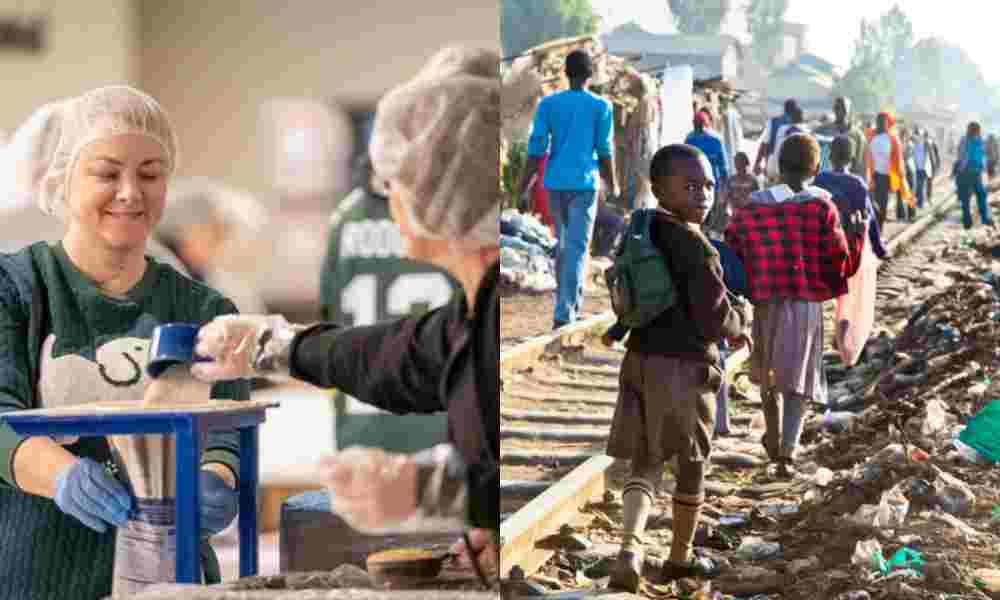 Iglesia dona alimentos para 100 mil niños de países empobrecidos