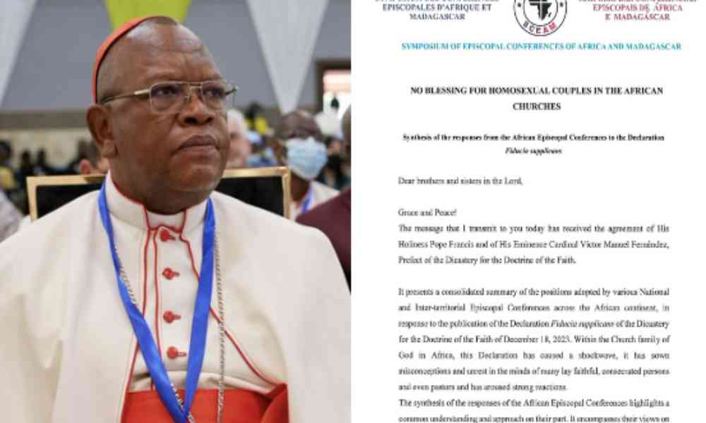 Obispos africanos rechazan bendecir parejas homosexuales  