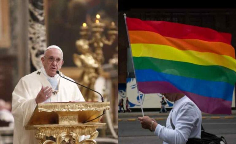 Papa Francisco: hipócritas los que se oponen a bendecir gays