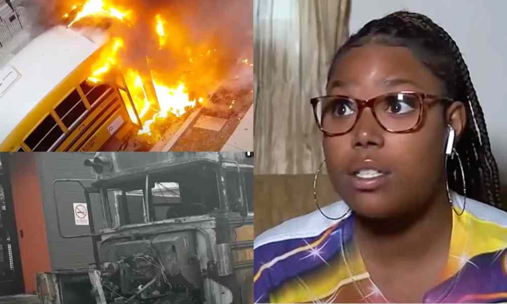 Conductora escolar rescata a niños de un incendio: “Dios estuvo conmigo”