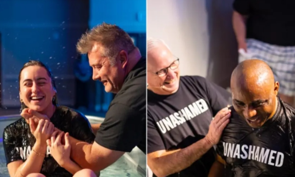 Iglesia en EE. UU. realiza 93 bautismos espontáneos en un día