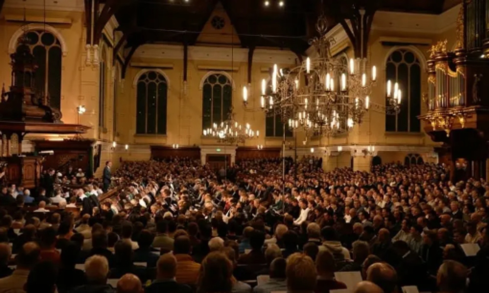 1.700 personas cantan salmos, himnos y alabanzas en Holanda