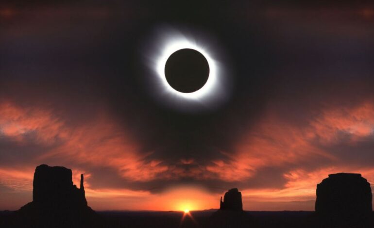 EEUU: Iglesias se preparan para el eclipse solar total del 8 de abril