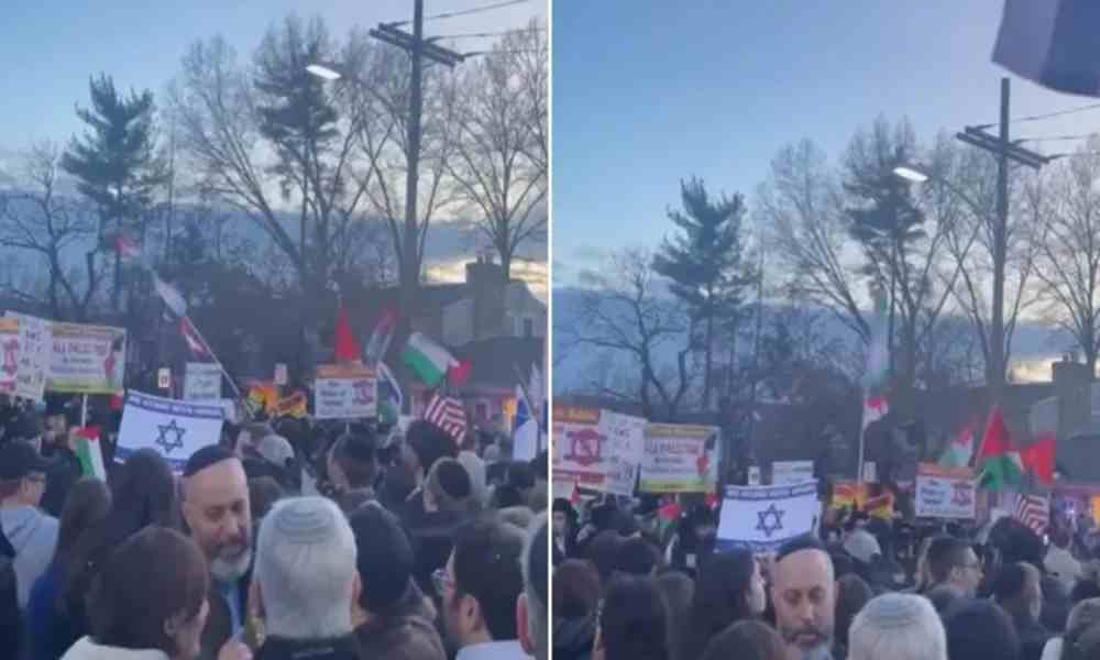 Grupos “radicales” pro-Palestina atacan templos en EEUU
