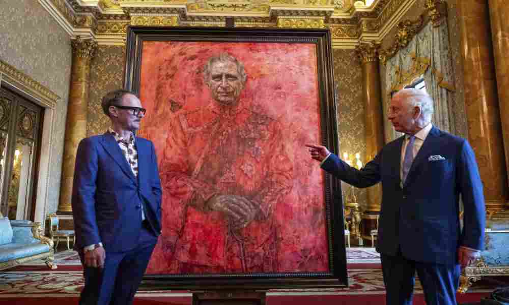 Retrato del rey Carlos desata acusaciones satánicas