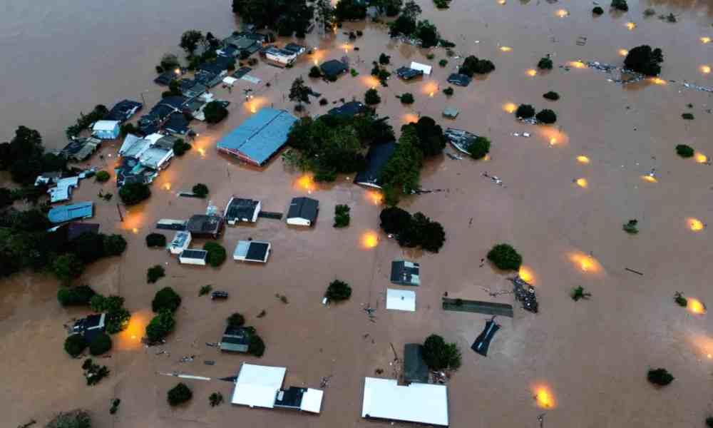 Brasil: ciudad de 40 mil habitantes evacuada por inundaciones