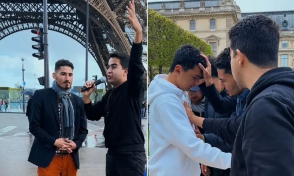 Joven evangelista lleva a musulmanes a Jesús en París